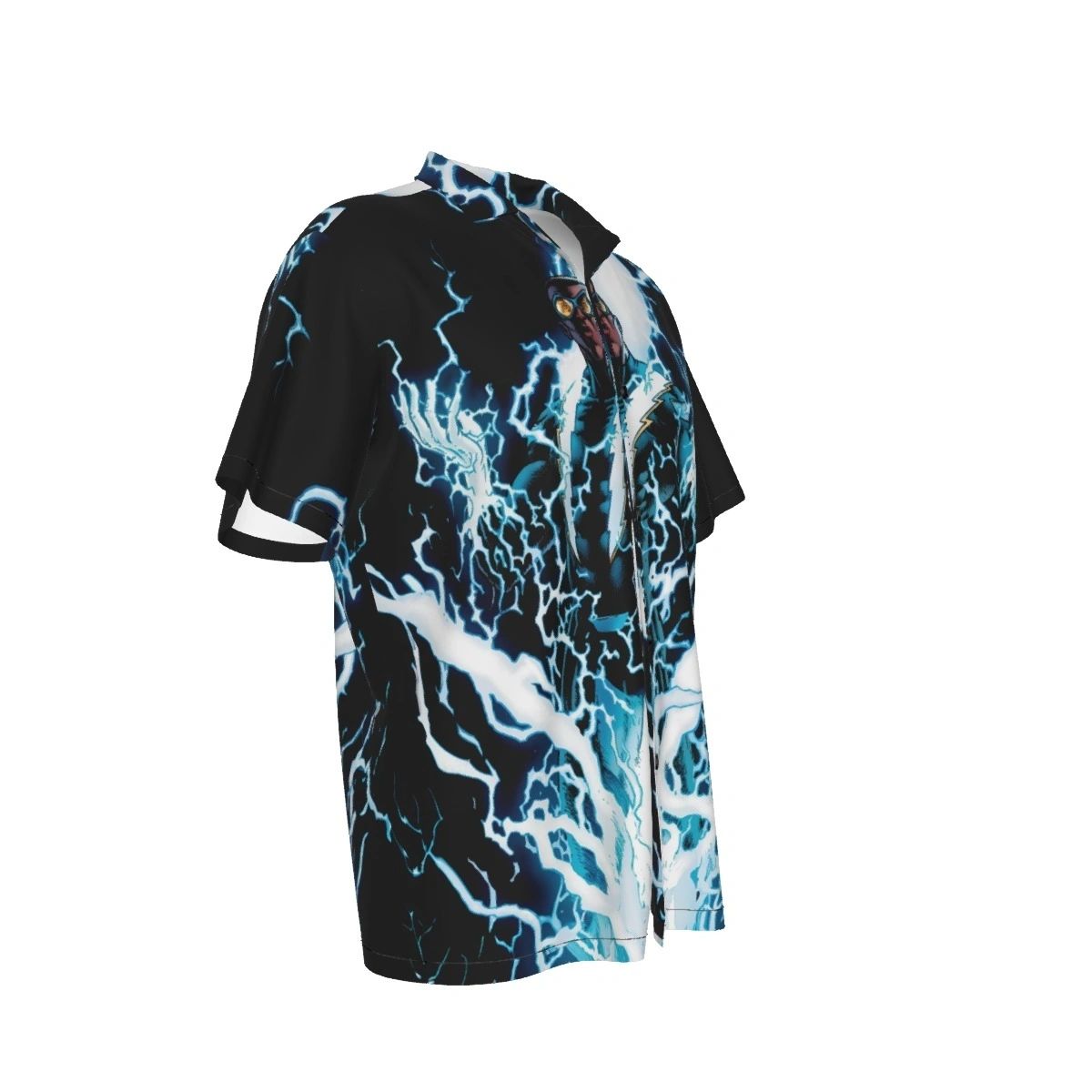 BLACK LIGHTNING ALL OVER PRINT SHIRT & TANK-BATMAN OUTSIDERS 9