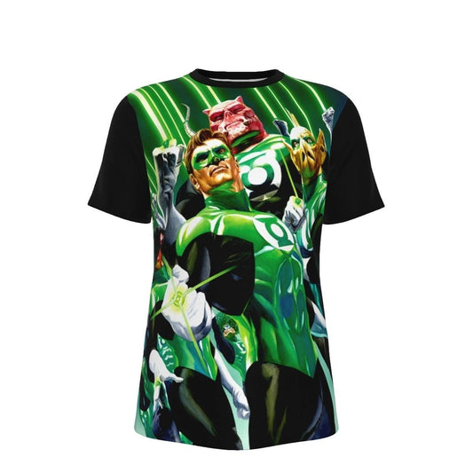 ALEX ROSS' GREEN LANTERN ALL OVER PRINT SHIRT & TANK