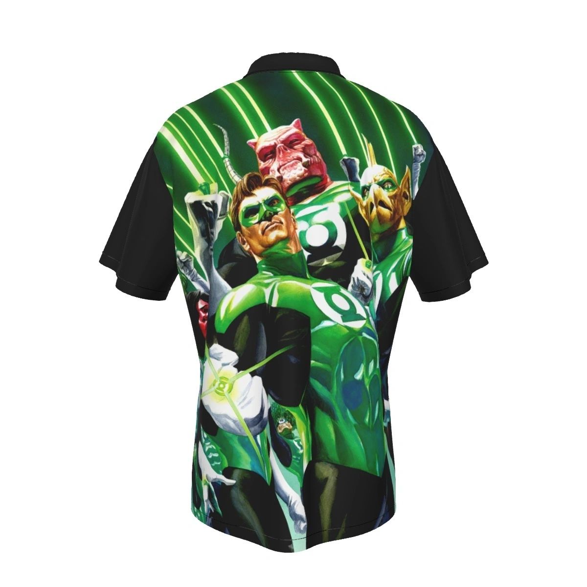 ALEX ROSS' GREEN LANTERN ALL OVER PRINT SHIRT & TANK
