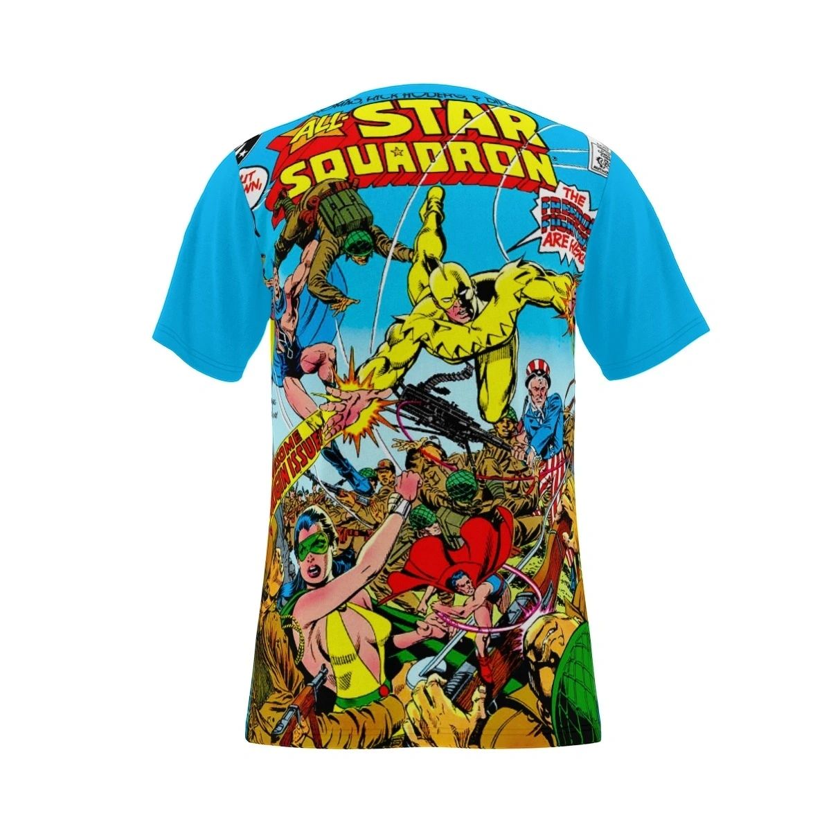 ALL STAR SQUADRON 33 ALL OVER PRINT SHIRT & TANK - PHANTOM LADY