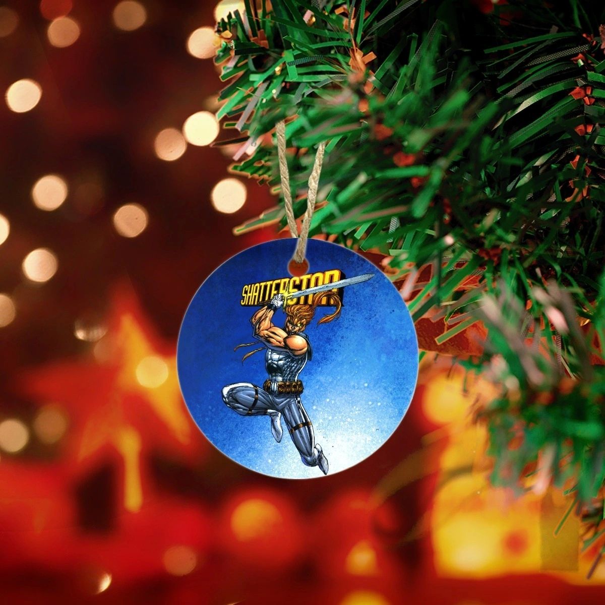 SHATTERSTAR CHRISTMAS TREE ORNAMENT