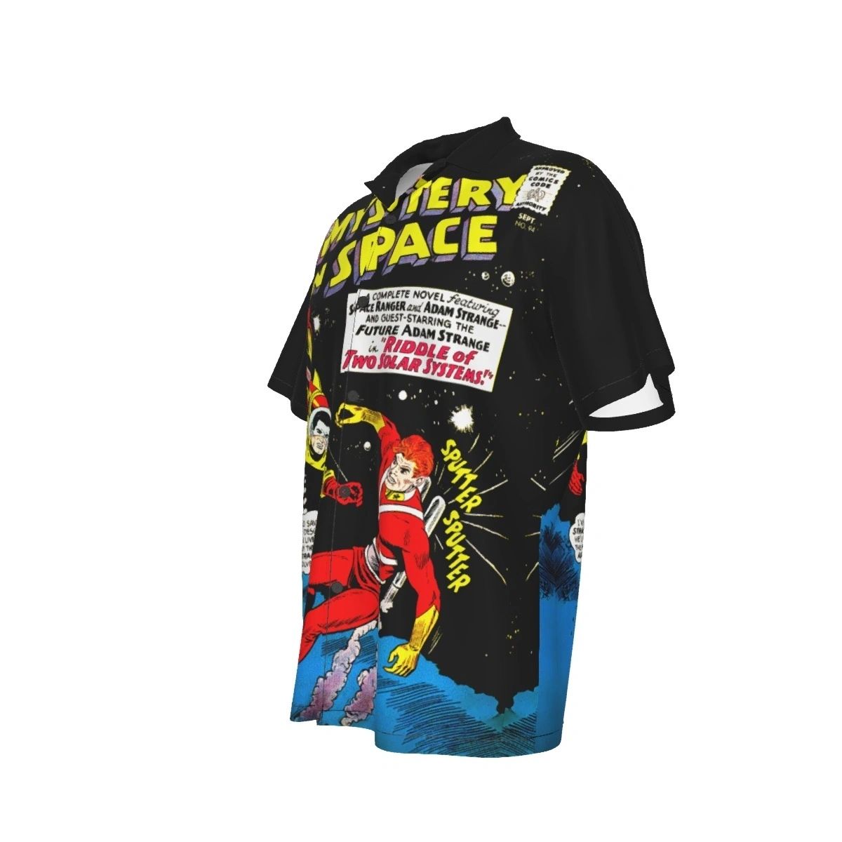 MYSTERY IN SPACE 58 ALL OVER PRINT SHIRT & TANK - ADAM STRANGE & SPACE RANGER