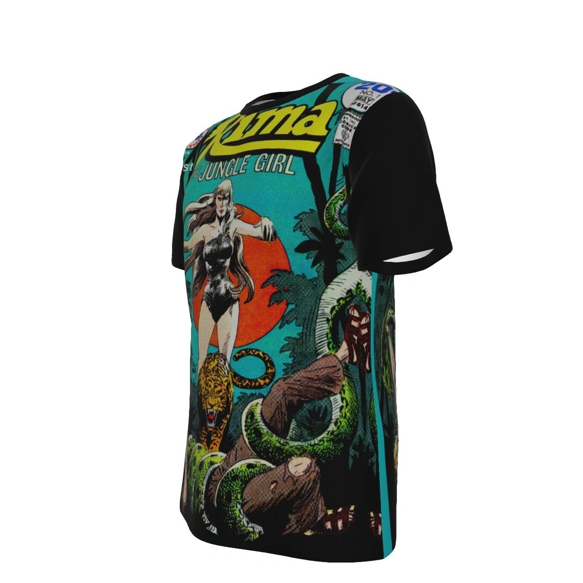 RIMA THE JUNGLE GIRL 1 ALL OVER PRINT SHIRT & TANK