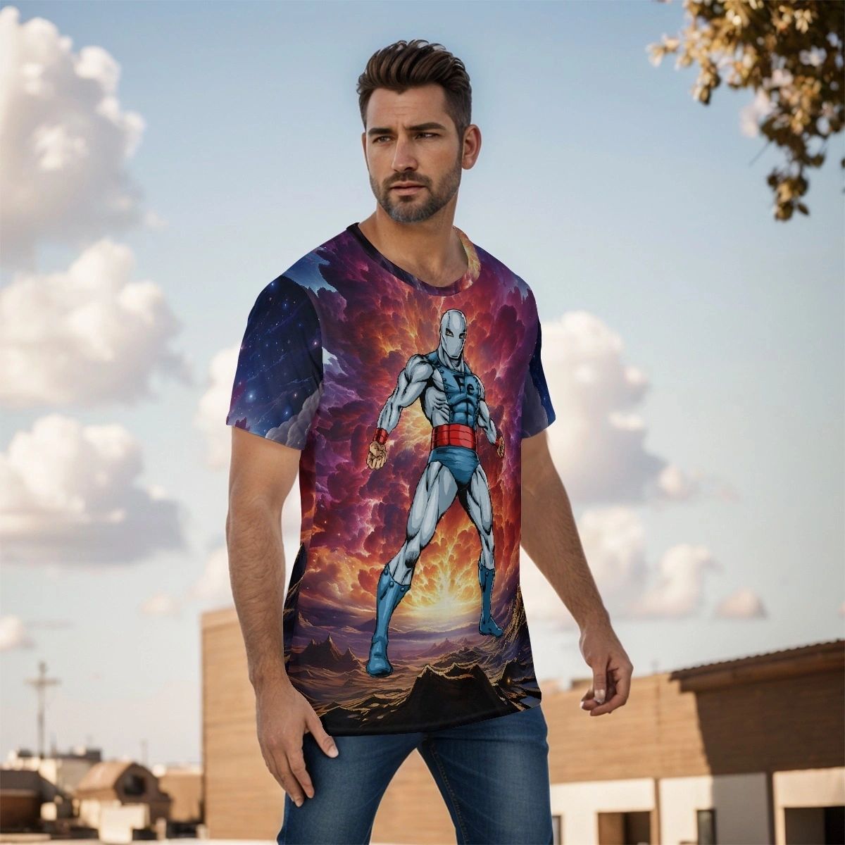 FERRO LAD READY ALL-OVER PRINT SHIRT AND TANK TOP