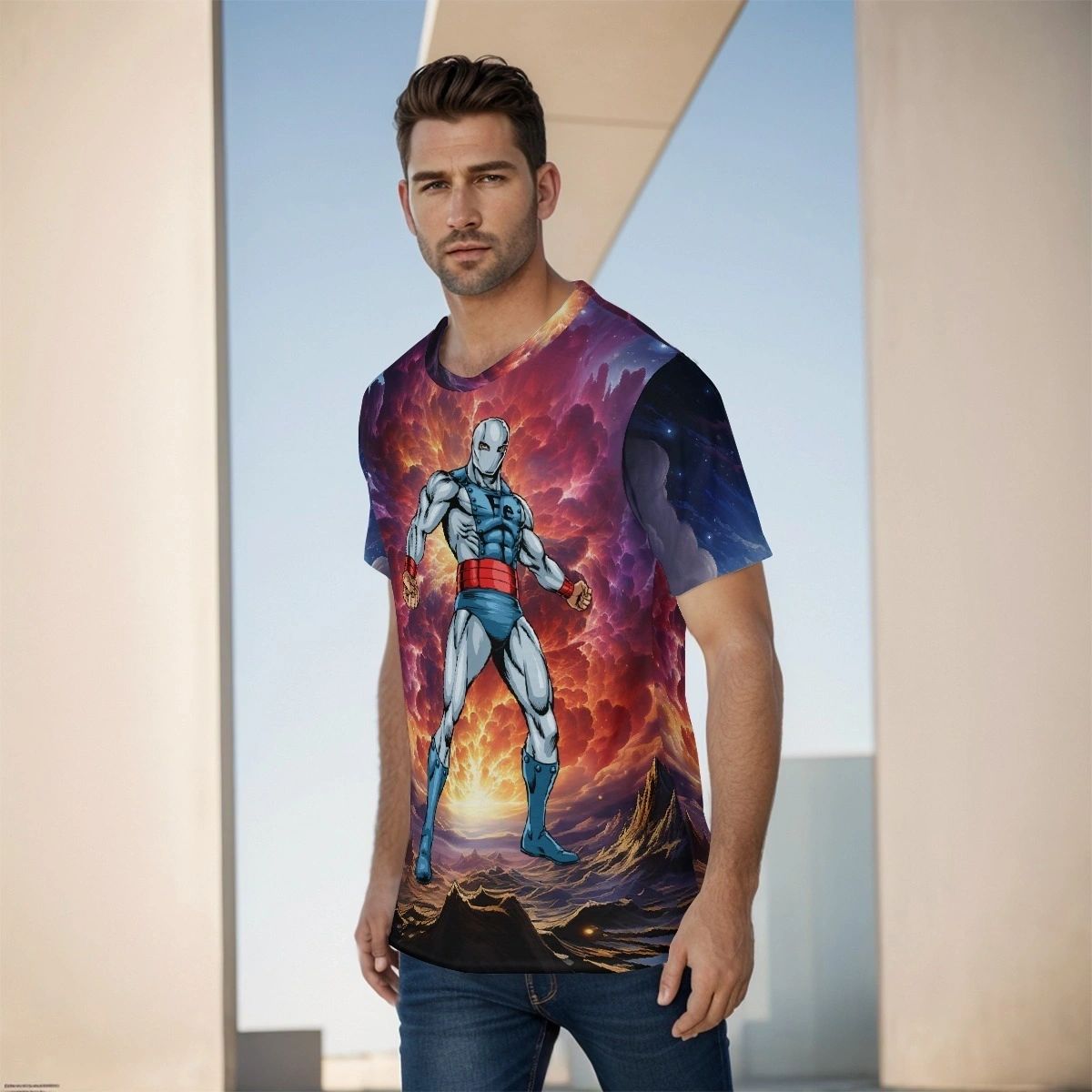 FERRO LAD READY ALL-OVER PRINT SHIRT AND TANK TOP