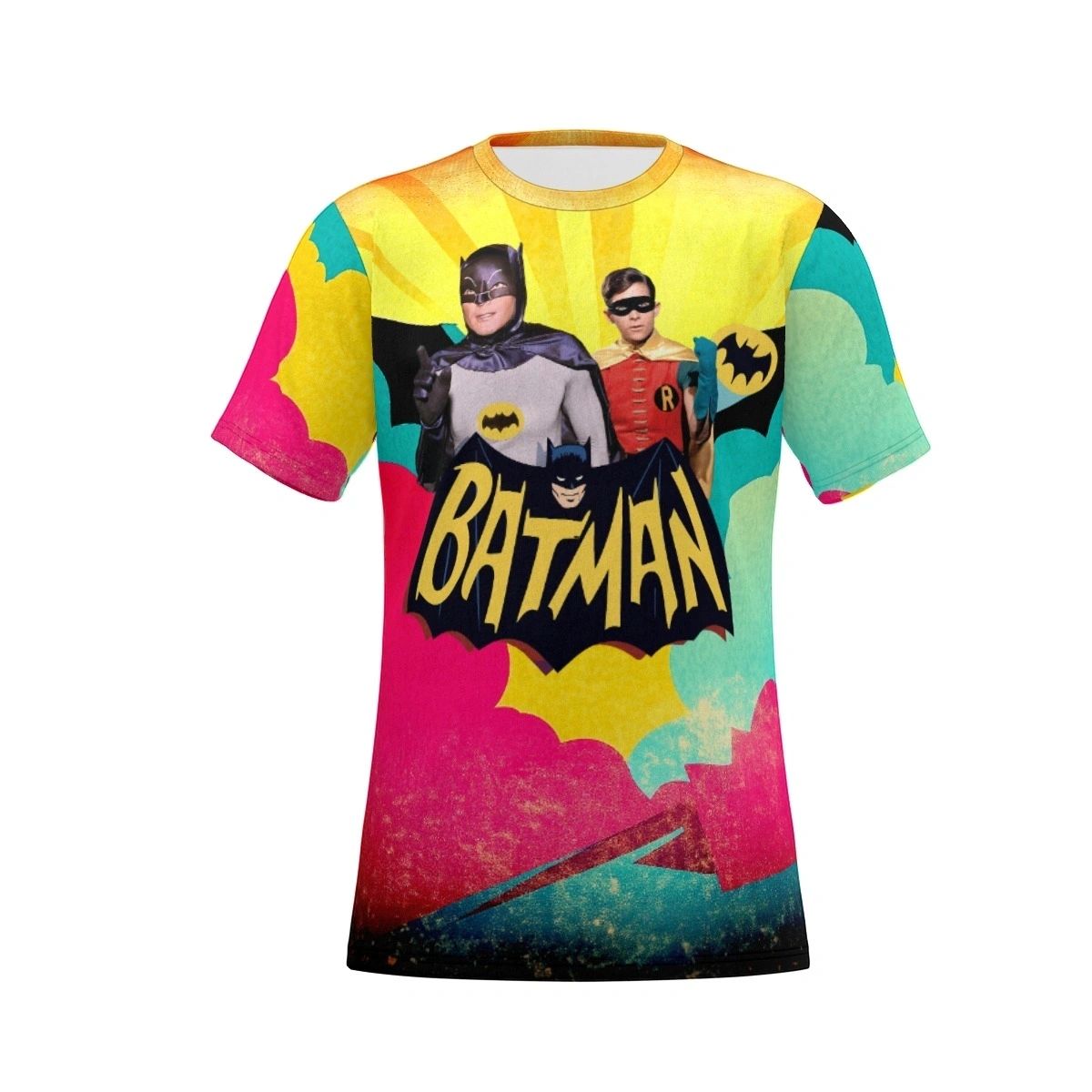 BATMAN TV SHOW FUN ALL-OVER PRINT SHIRT AND TANK TOP