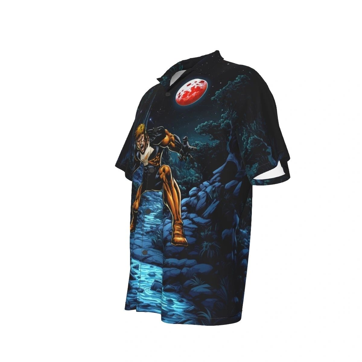 BRIN LONDO READY COVER ALL-OVER PRINT SHIRT AND TANK TOP