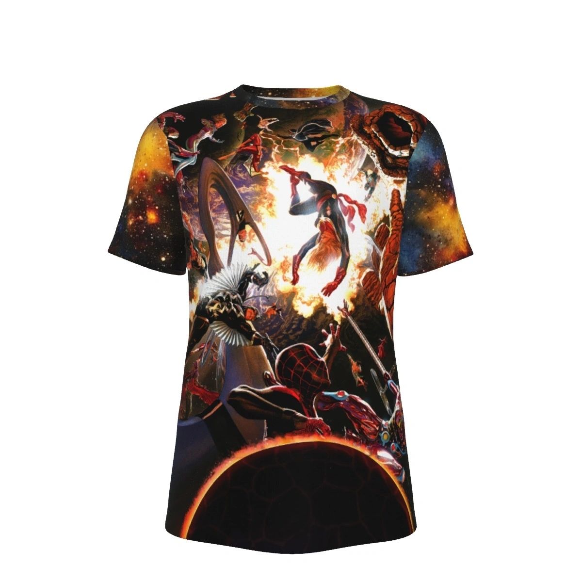 SECRET WARS BULLETIN OVER PRINT SHIRT AND TANK TOP