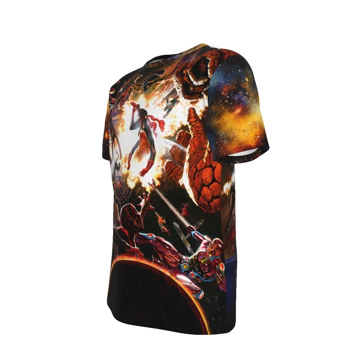 SECRET WARS BULLETIN OVER PRINT SHIRT AND TANK TOP