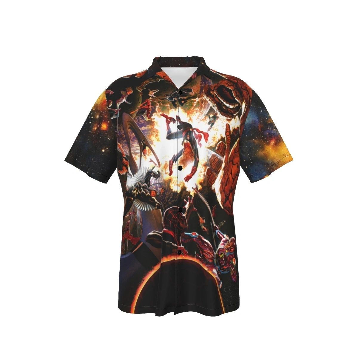 SECRET WARS BULLETIN OVER PRINT SHIRT AND TANK TOP