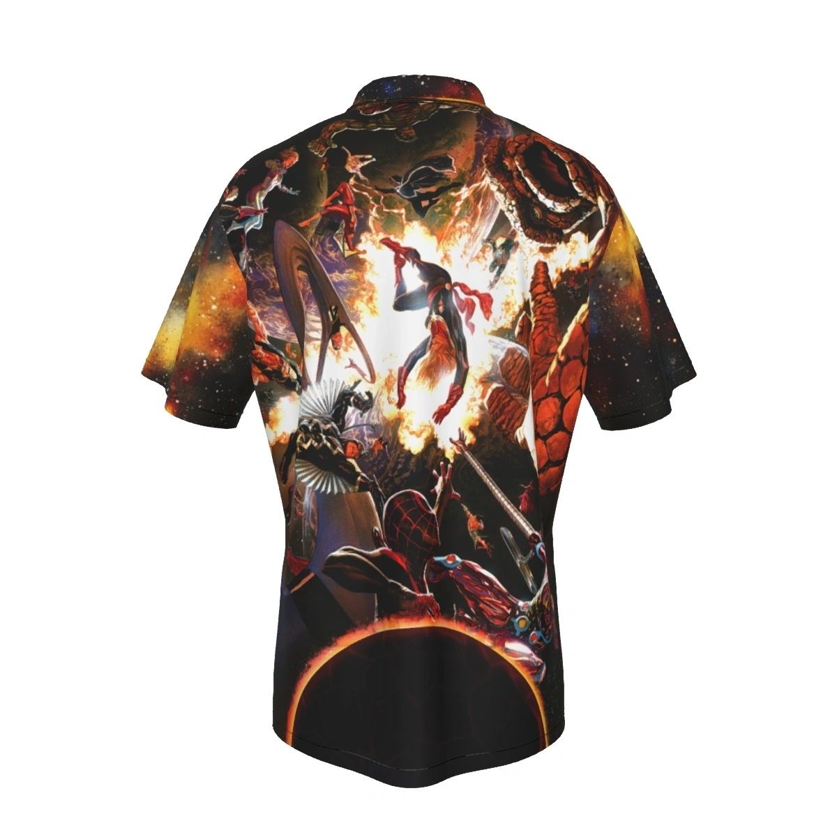 SECRET WARS BULLETIN OVER PRINT SHIRT AND TANK TOP