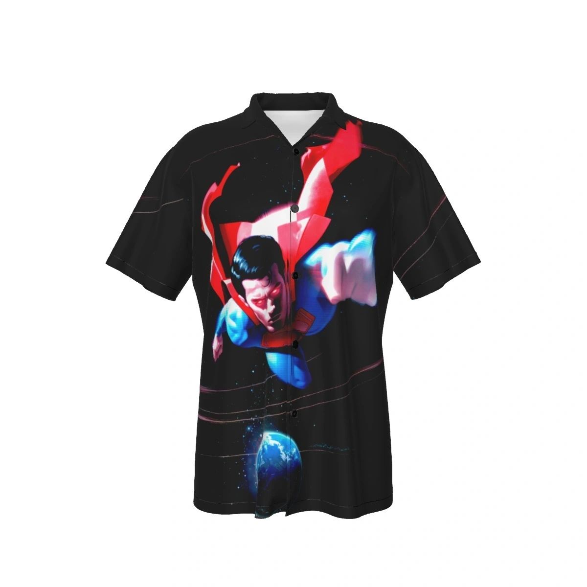 SUPERMAN ACTION 1008 VAR ALL OVER PRINT SHIRT AND TANK TOP - JEFF DEKAL ART