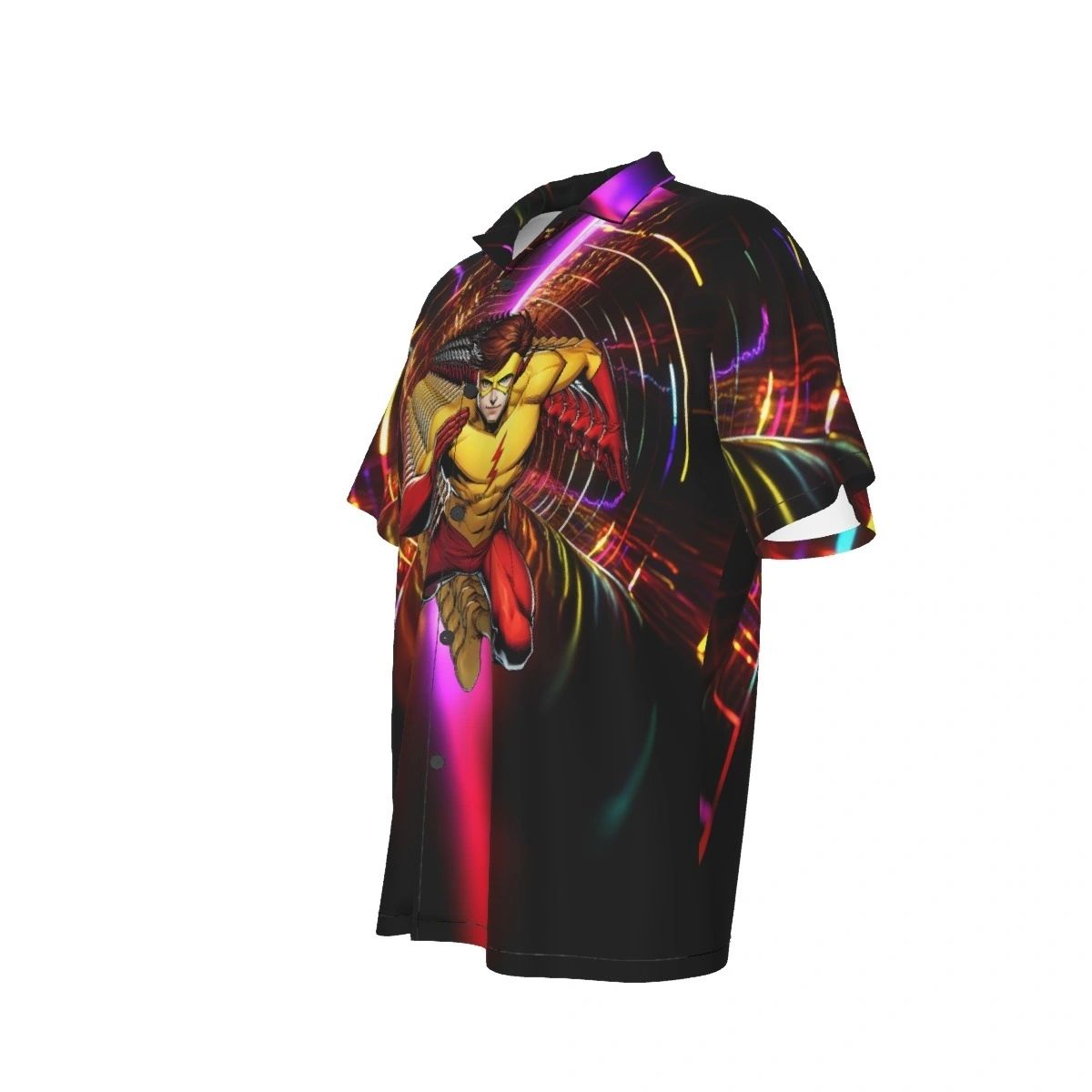 WALLY WEST READY COVER ALL-OVER PRINT SHIRT AND TANK TOP - KID FLASH