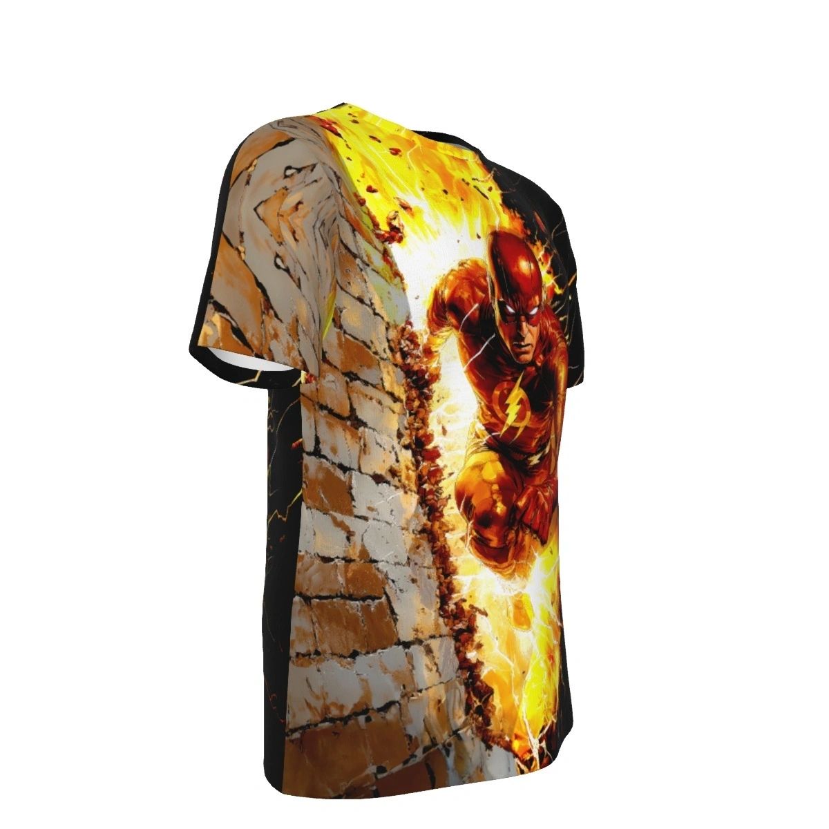 WALLY WEST FLASH THRU WALL COVER ALL-OVER PRINT SHIRT AND TANK TOP