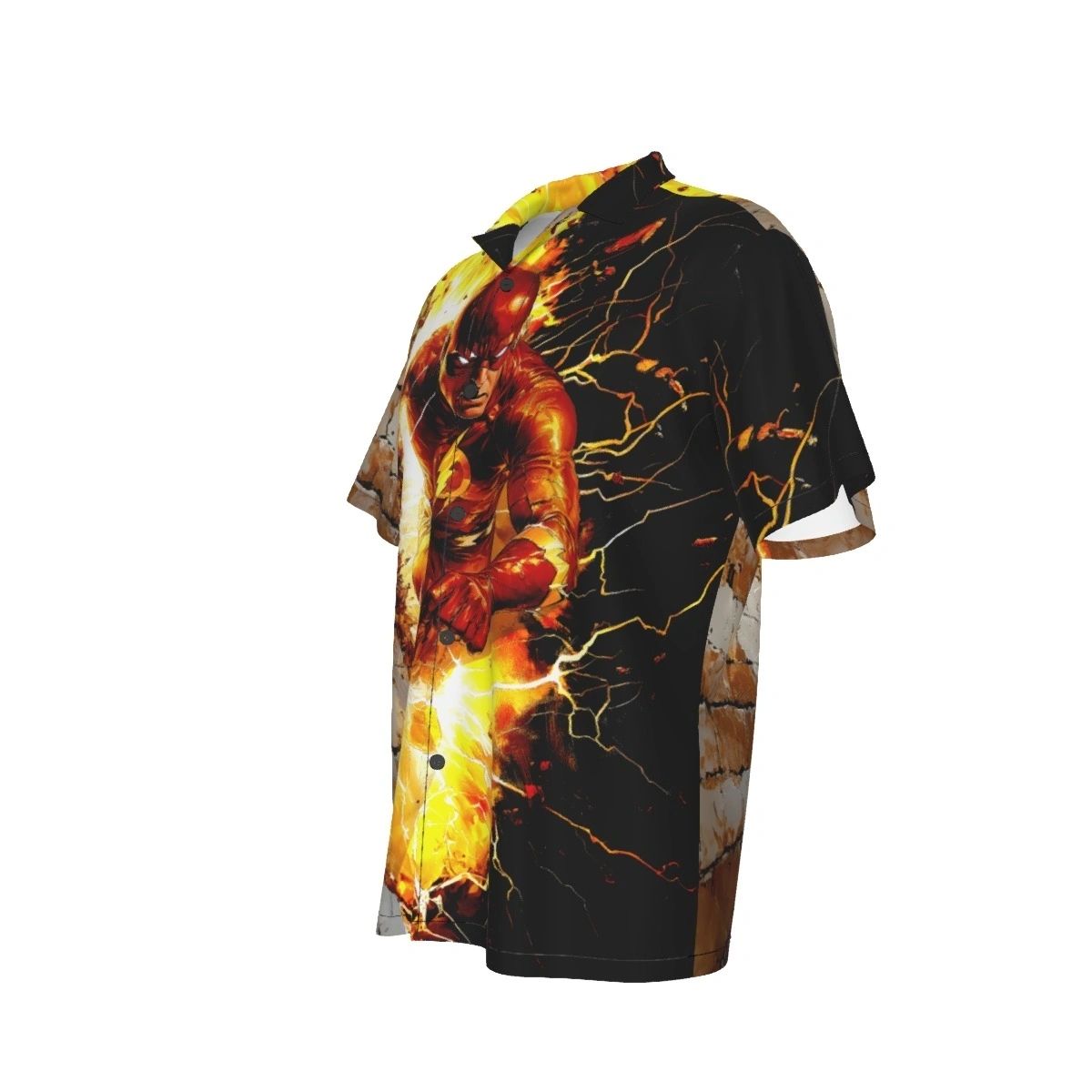 WALLY WEST FLASH THRU WALL COVER ALL-OVER PRINT SHIRT AND TANK TOP