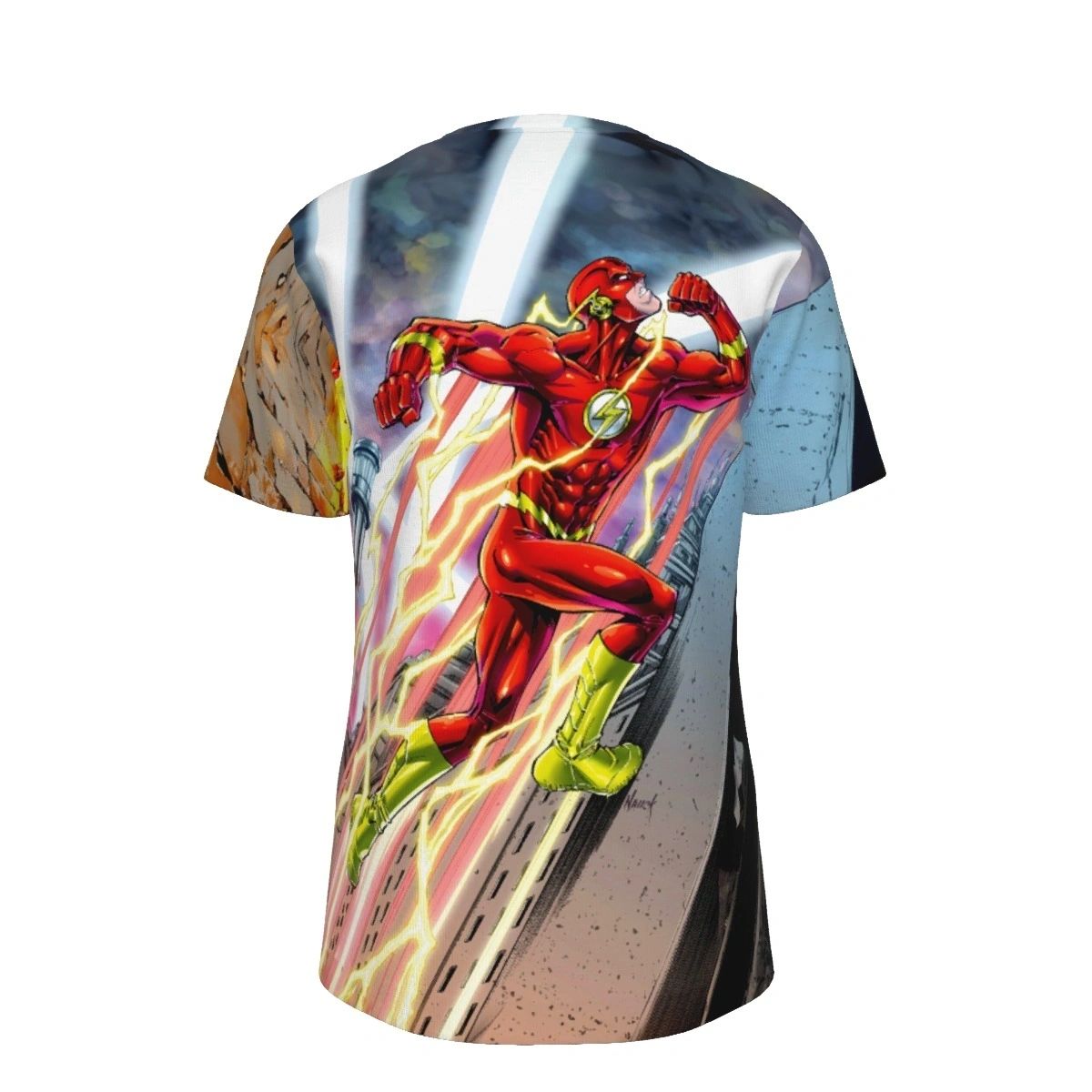 WALLY WEST FLASH UP WALL COVER ALL-OVER PRINT SHIRT AND TANK TOP - FLASH 782