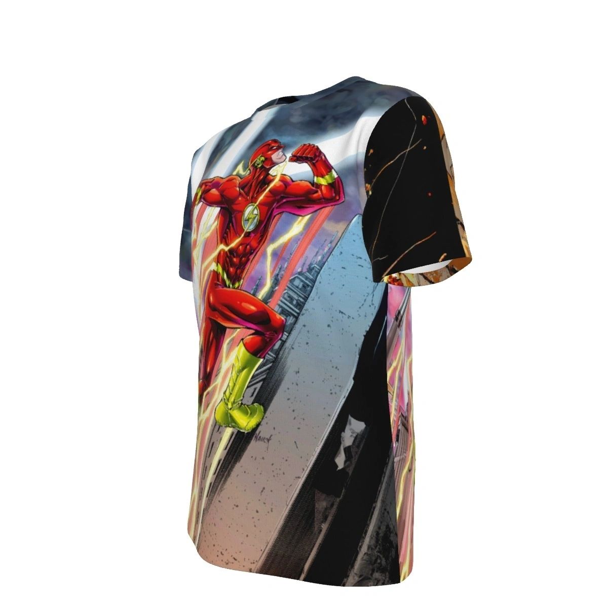 WALLY WEST FLASH UP WALL COVER ALL-OVER PRINT SHIRT AND TANK TOP - FLASH 782
