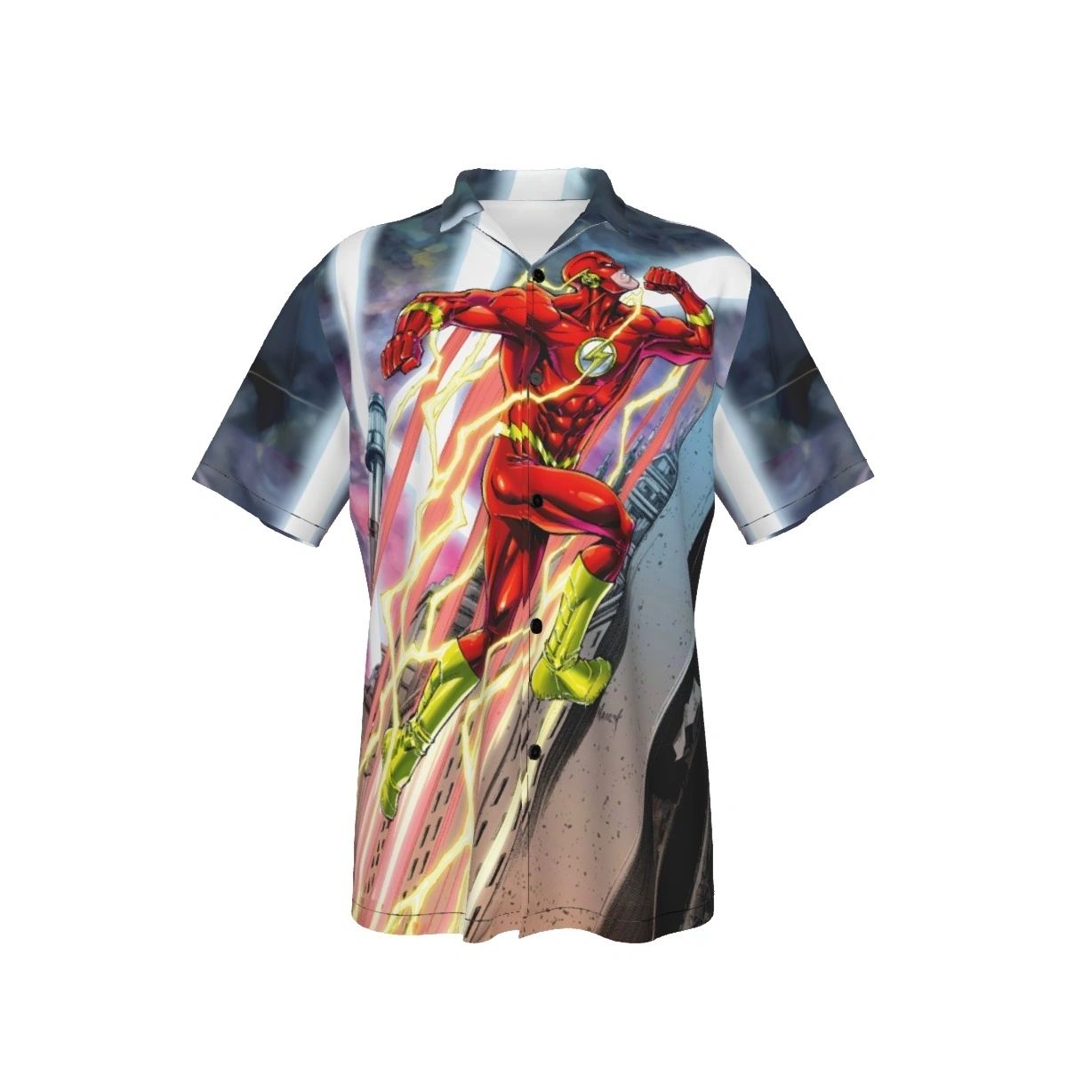 WALLY WEST FLASH UP WALL COVER ALL-OVER PRINT SHIRT AND TANK TOP - FLASH 782
