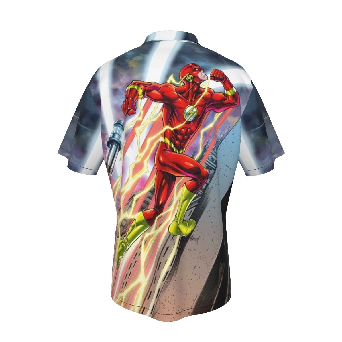 WALLY WEST FLASH UP WALL COVER ALL-OVER PRINT SHIRT AND TANK TOP - FLASH 782