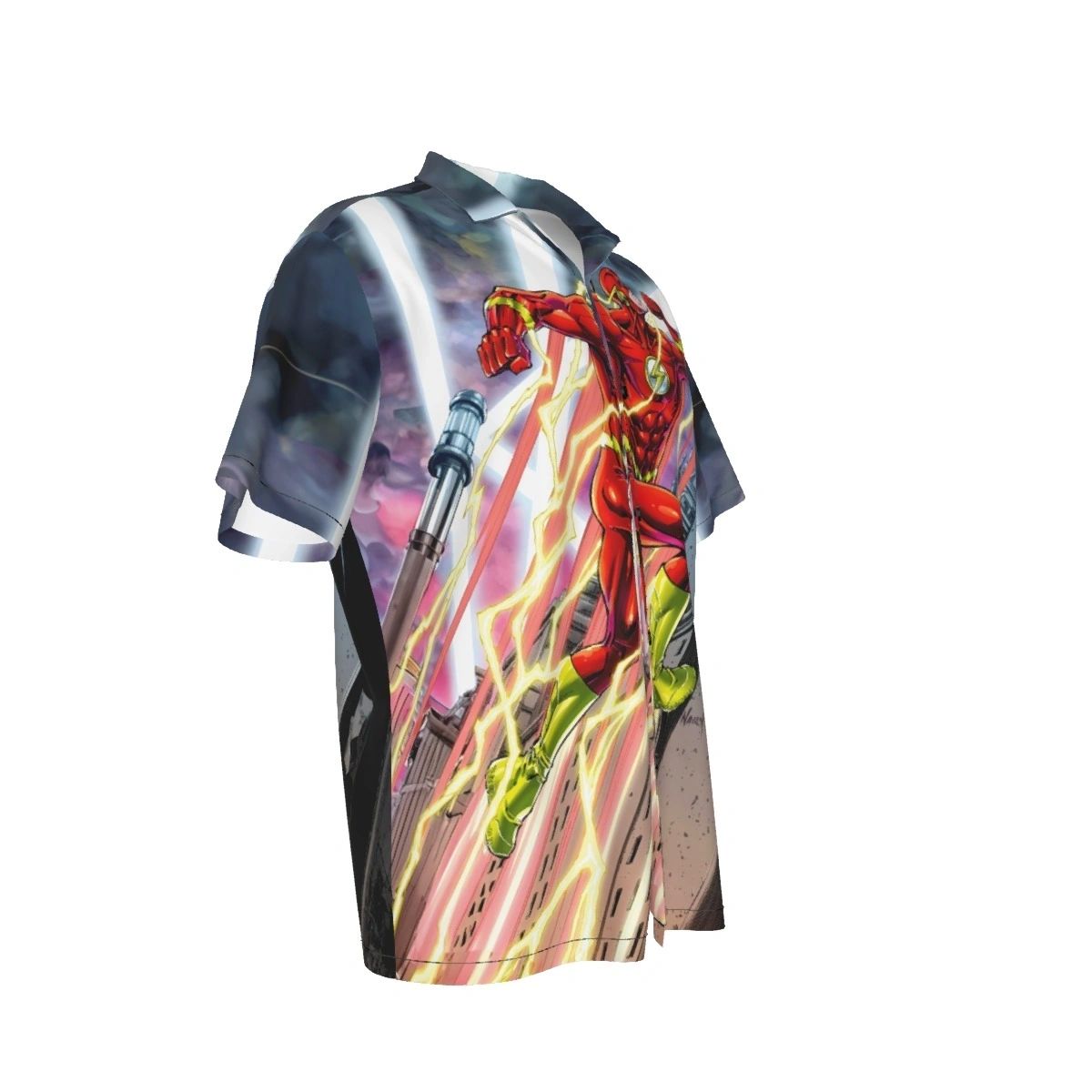 WALLY WEST FLASH UP WALL COVER ALL-OVER PRINT SHIRT AND TANK TOP - FLASH 782
