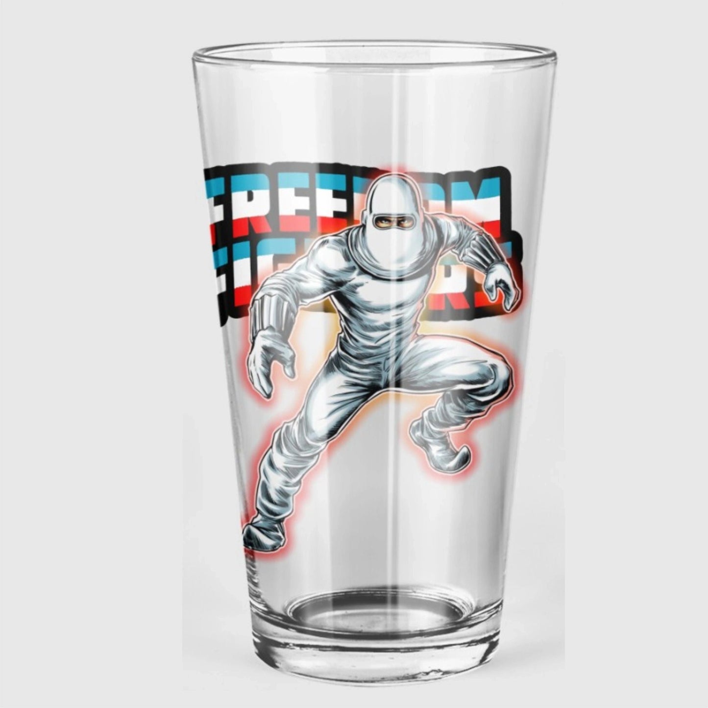 HUMAN BOMB READY Pint Glass (with Free Shipping) -FREEDOM FIGHTERS READY