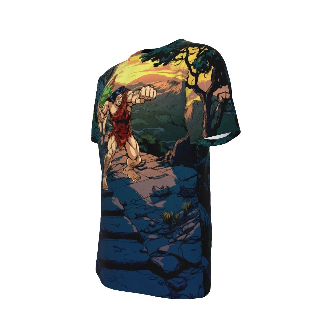 GNARRK READY WITH LILITH ALL-OVER PRINT SHIRT AND TANK TOP