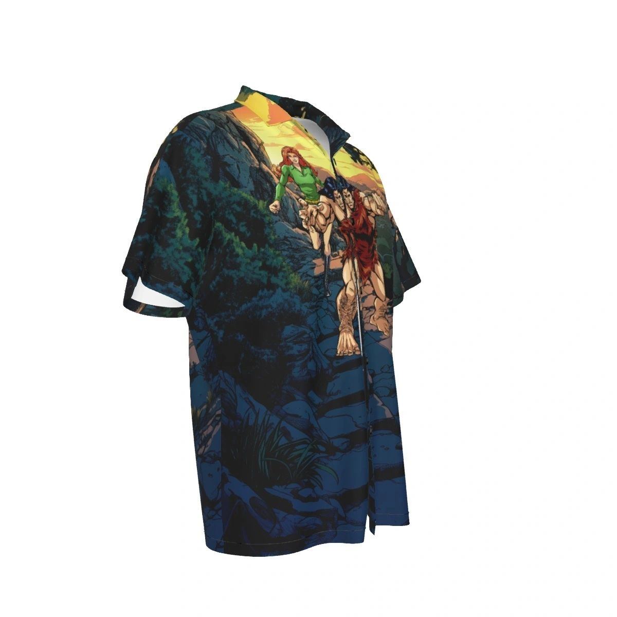 GNARRK READY WITH LILITH ALL-OVER PRINT SHIRT AND TANK TOP