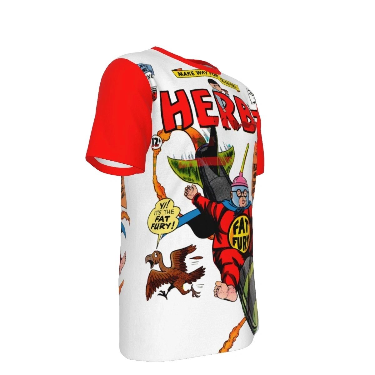 HERBIE THE FAT FURY 10 COVER ALL OVER SHIRT AND TANK TOP