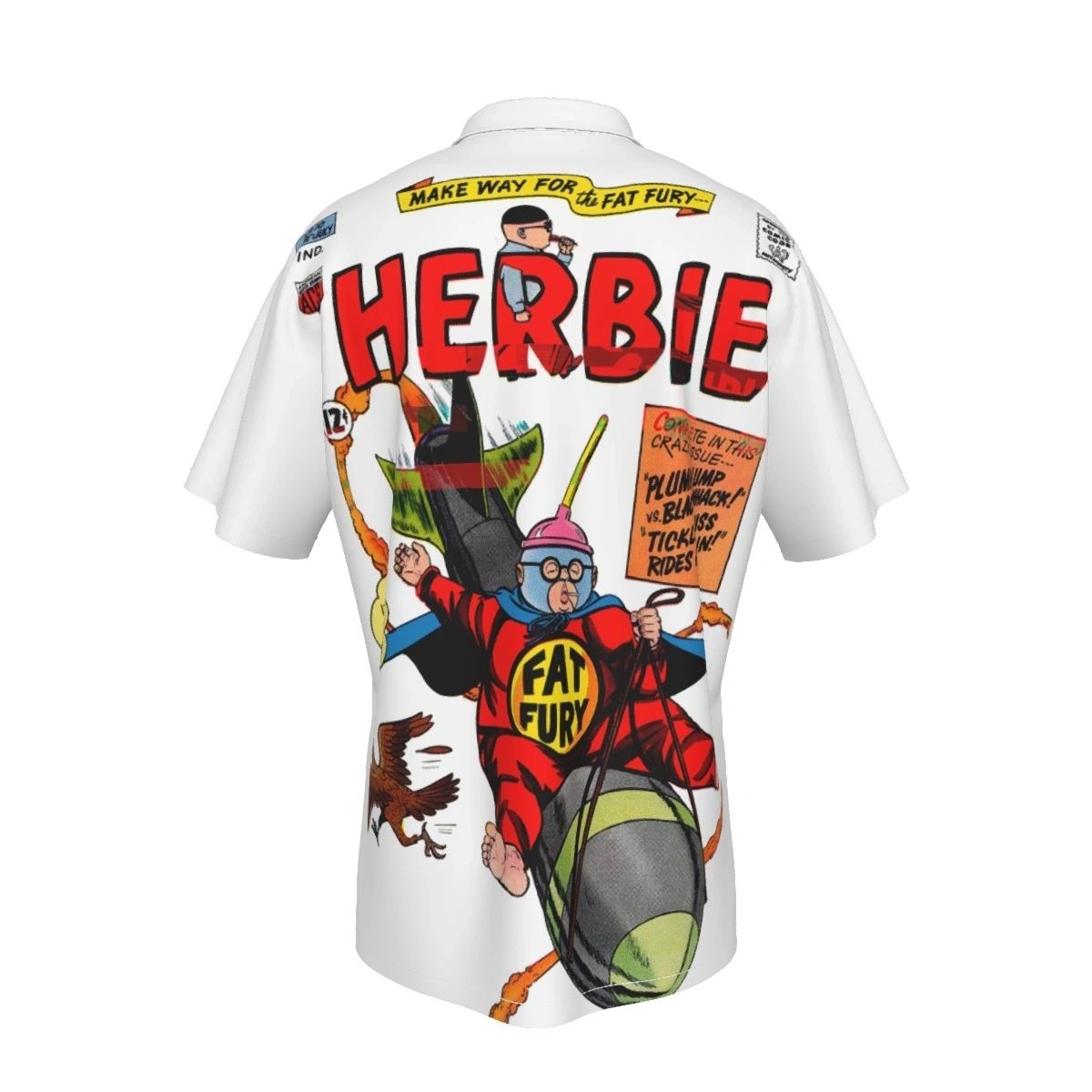 HERBIE THE FAT FURY 10 COVER ALL OVER SHIRT AND TANK TOP