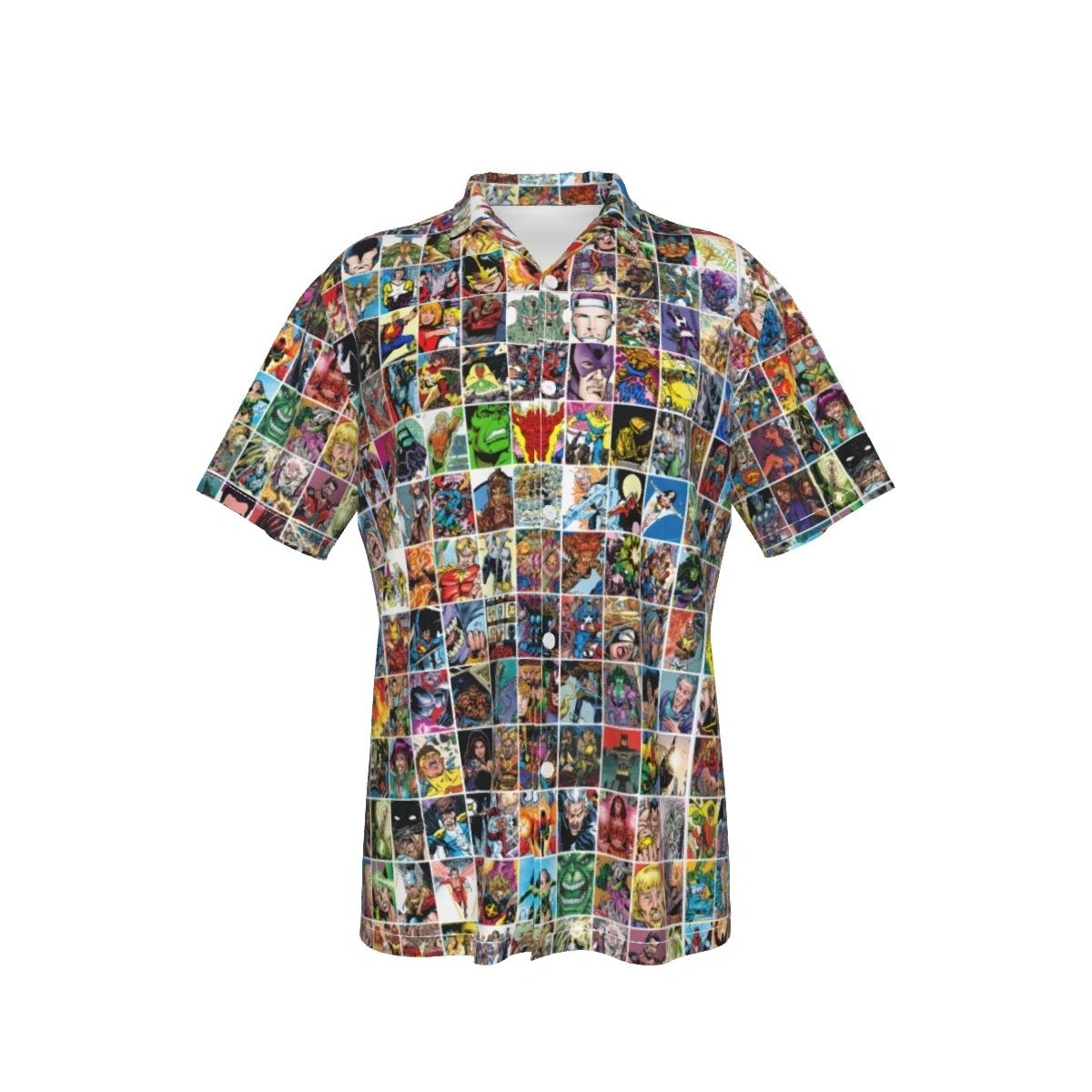 GEORGE PEREZ ART BOXES ALL OVER PRINT SHIRT & TANK