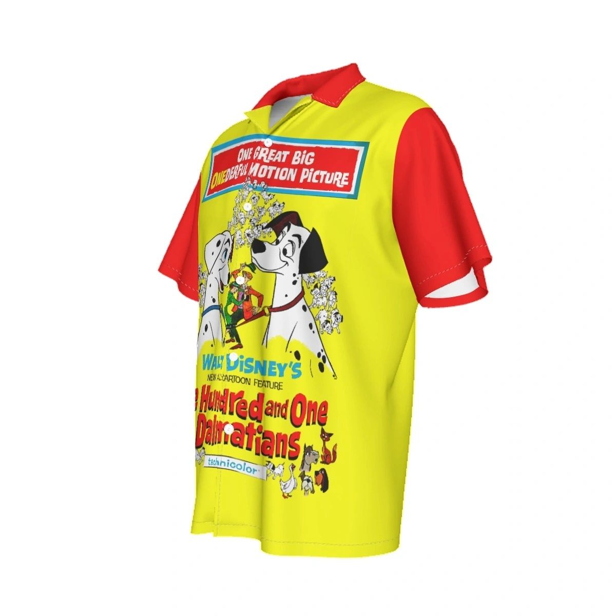 101 DALMATIANS MOVIE POSTER ALL OVER PRINT SHIRT & TANK