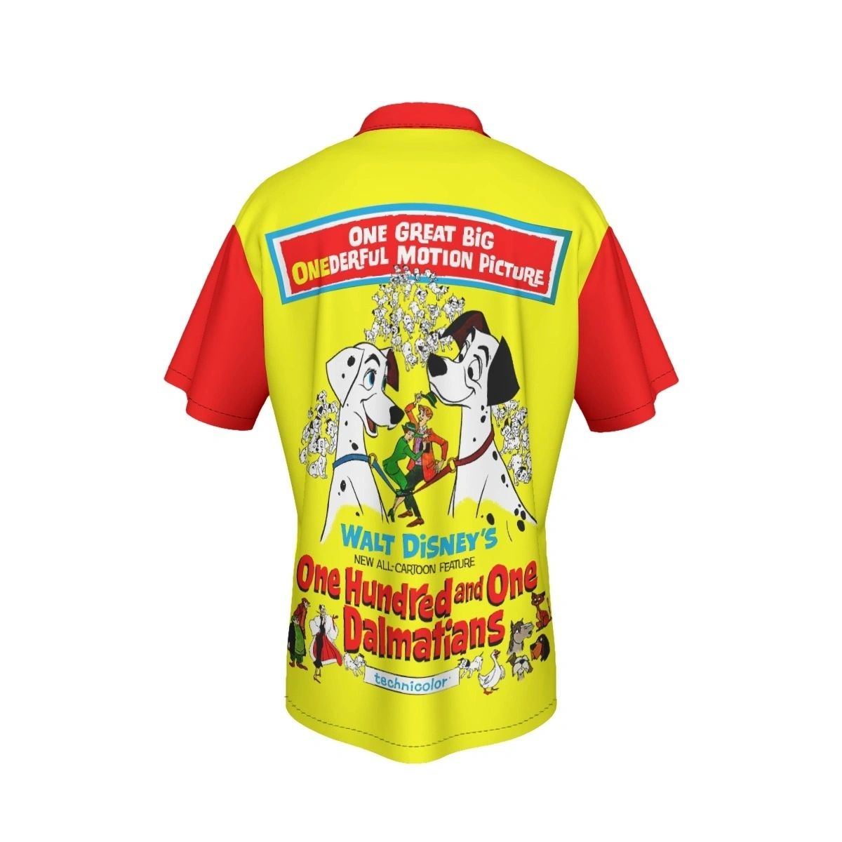 101 DALMATIANS MOVIE POSTER ALL OVER PRINT SHIRT & TANK