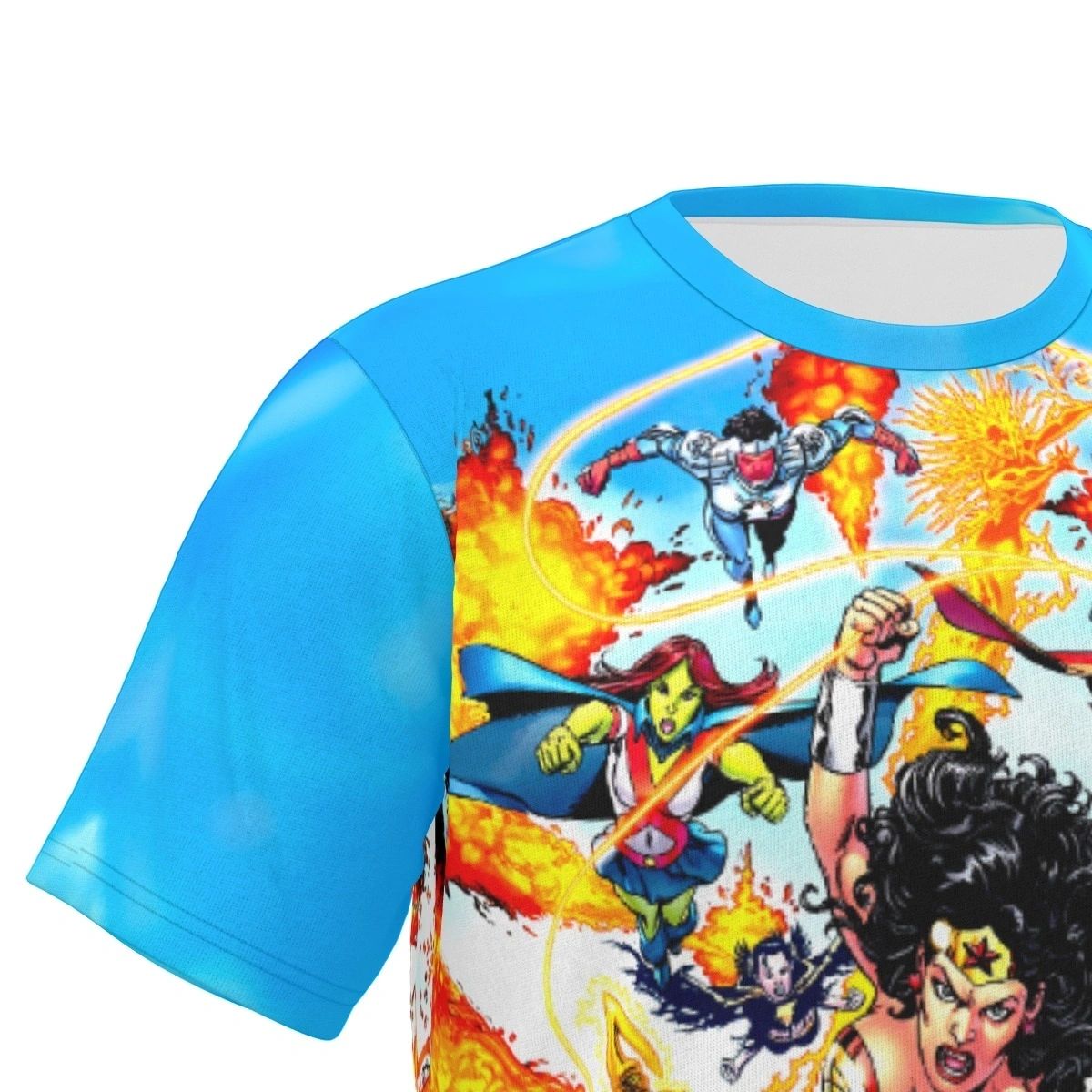 WONDER WOMAN & HER WARRIORS ALL OVER PRINT SHIRT AND TANK TOP