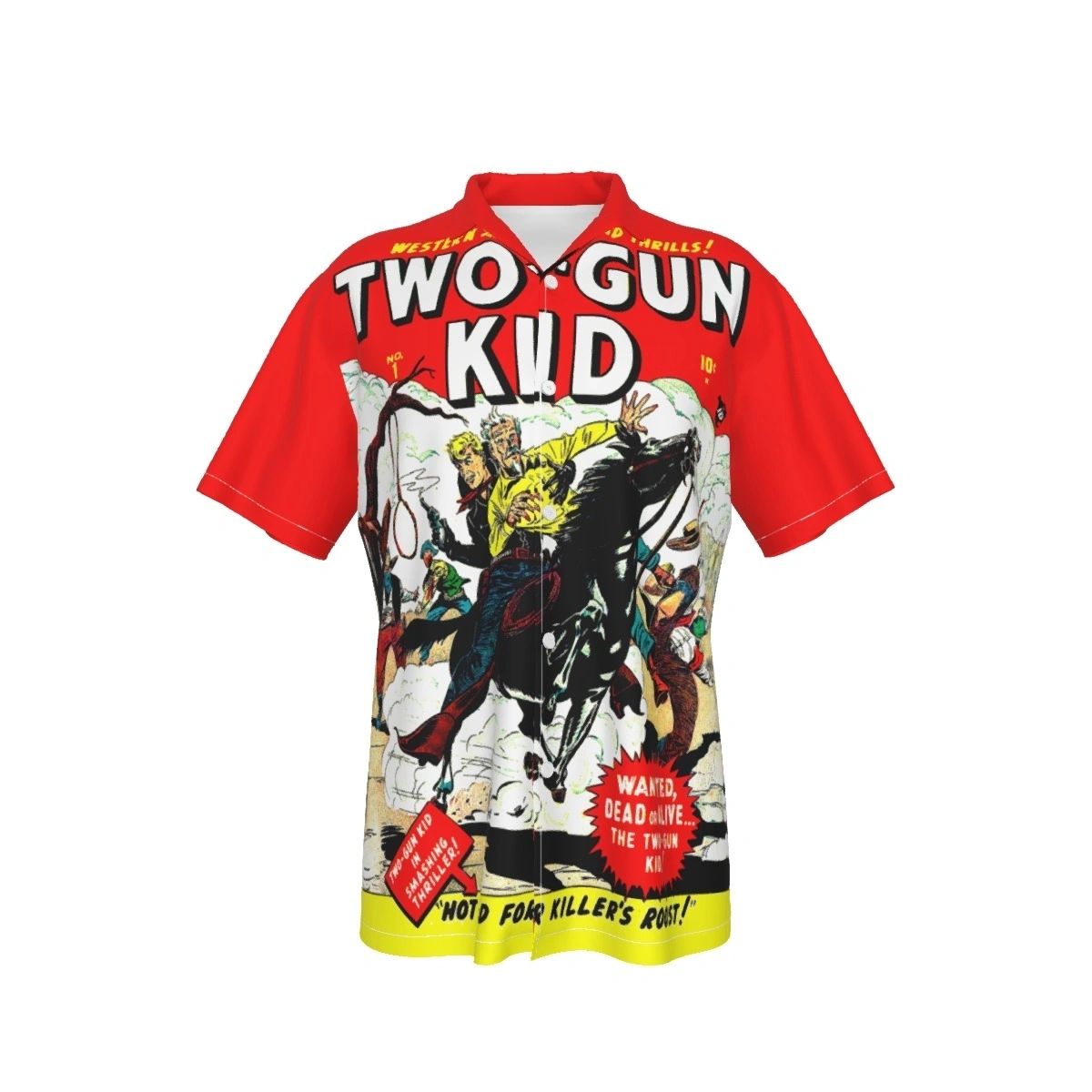 TWO GUN KID ALL OVER PRINT SHIRT AND TANK TOP