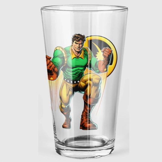 GIM ALLON READY Pint Glass (with Free Shipping) -COLOSSAL BOY OF LEGION
