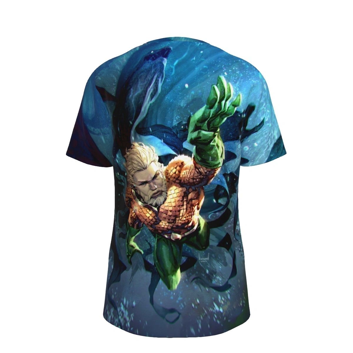 AQUAMEN 1 VAR C ALL OVER PRINT SHIRT AND TANK TOP