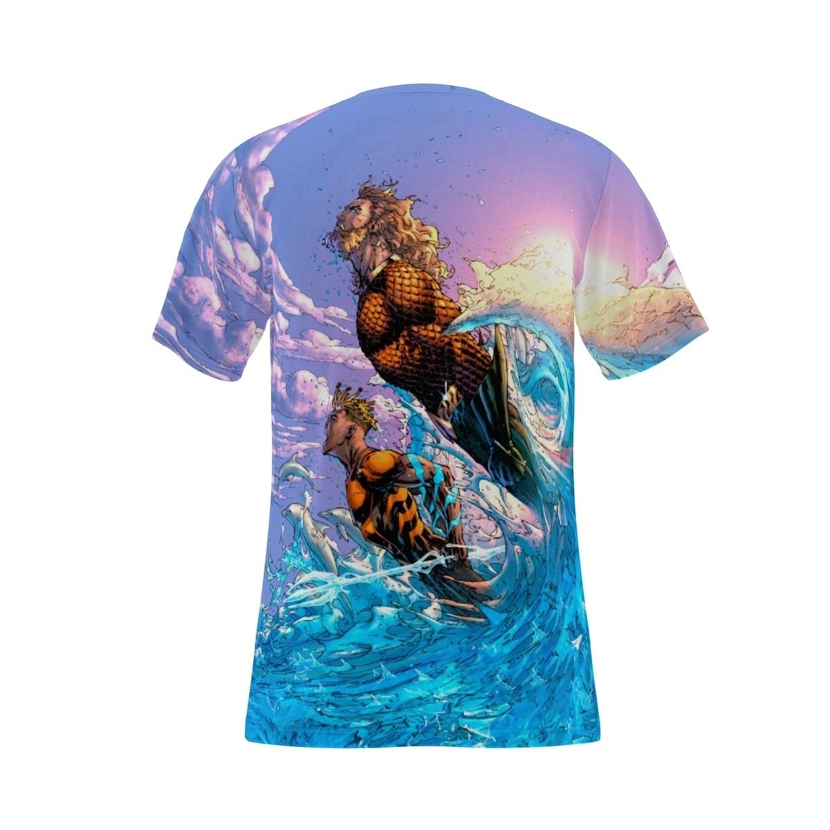 AQUAMEN 1 VAR B ALL OVER PRINT SHIRT AND TANK TOP - AQUALAD