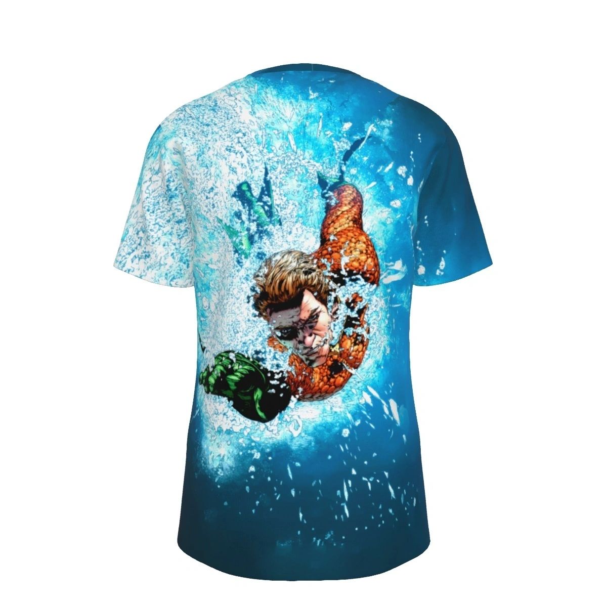 AQUAMAN UNDERWATER ALL OVER PRINT SHIRT AND TANK TOP