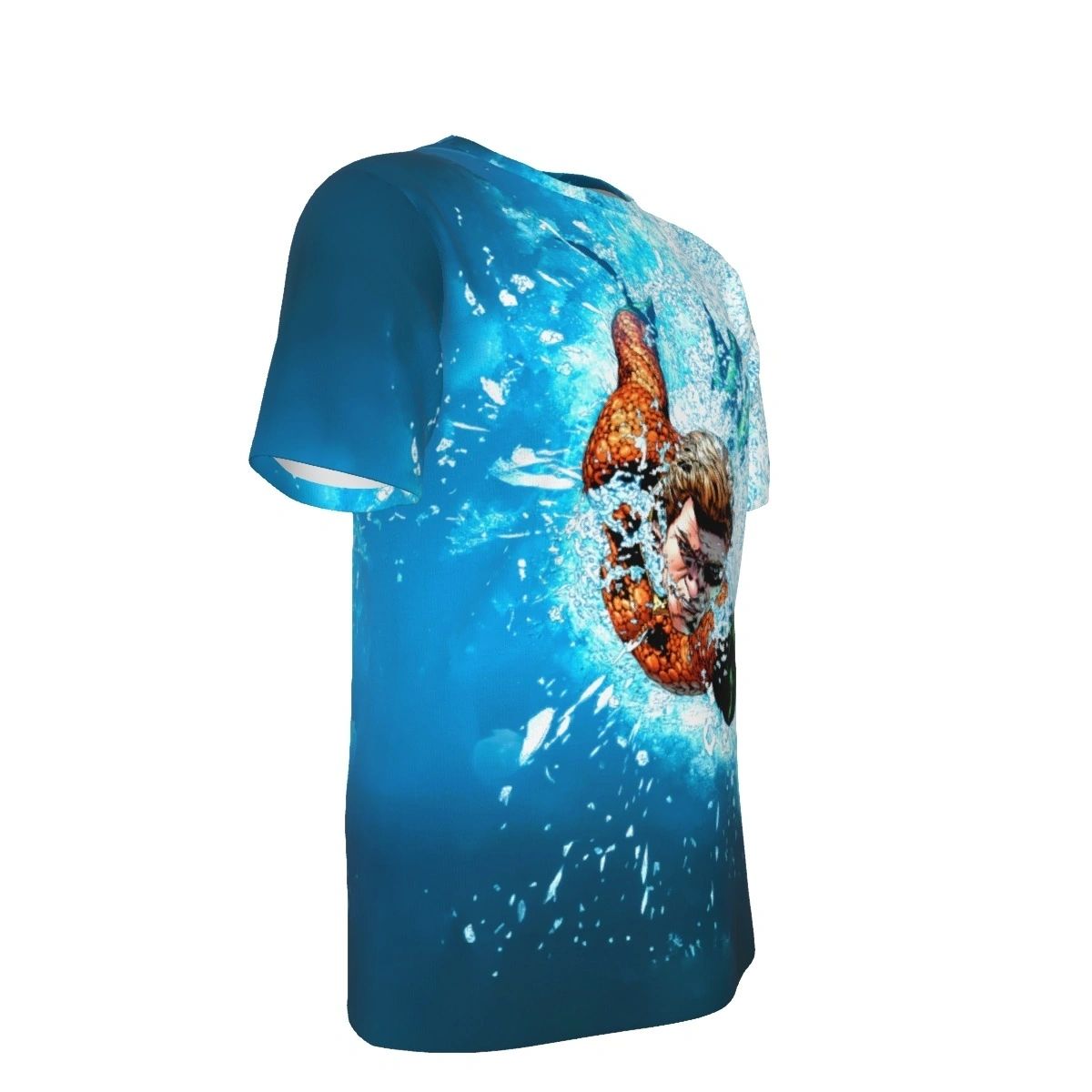 AQUAMAN UNDERWATER ALL OVER PRINT SHIRT AND TANK TOP