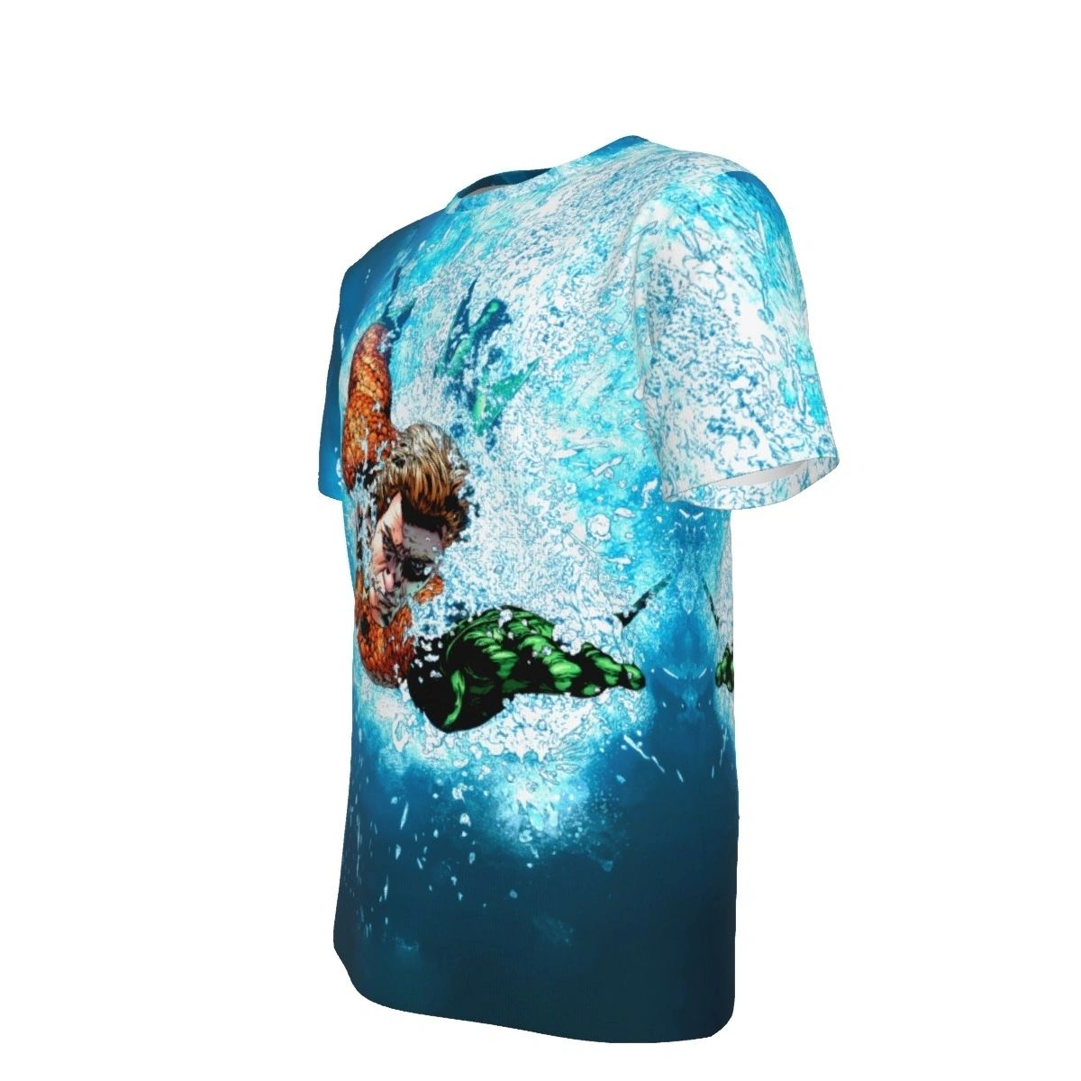 AQUAMAN UNDERWATER ALL OVER PRINT SHIRT AND TANK TOP