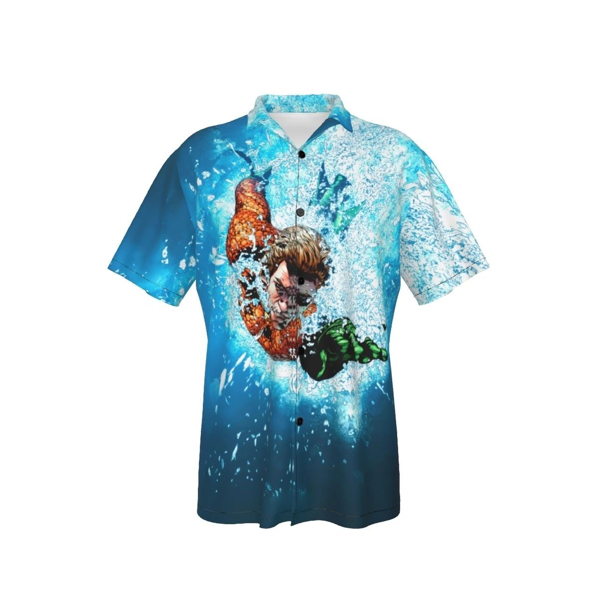 AQUAMAN UNDERWATER ALL OVER PRINT SHIRT AND TANK TOP
