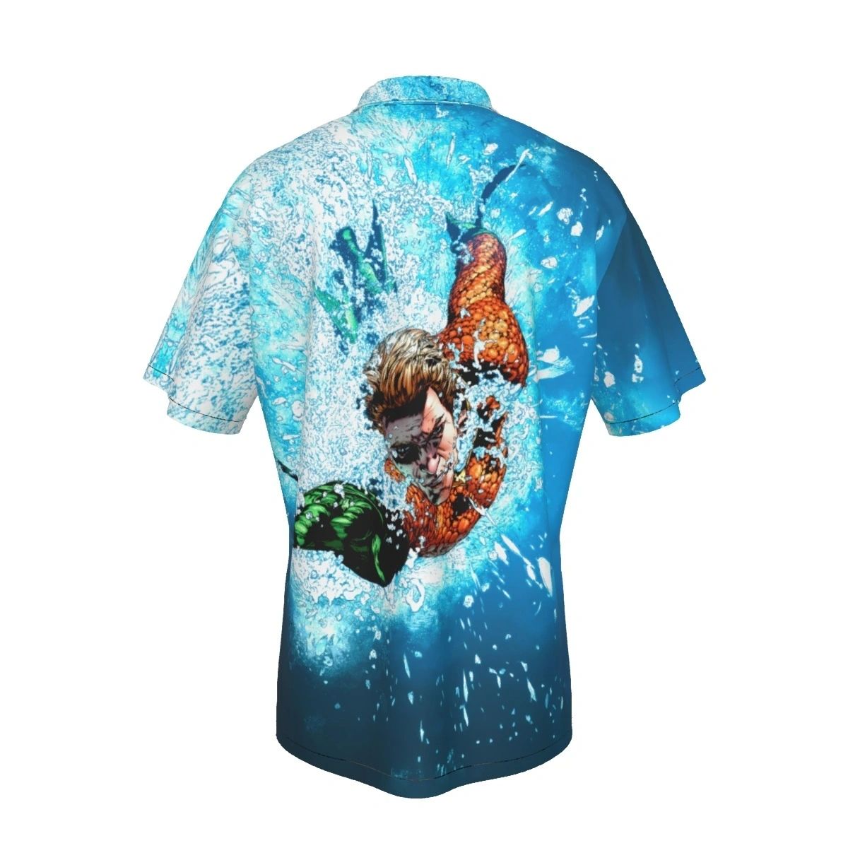 AQUAMAN UNDERWATER ALL OVER PRINT SHIRT AND TANK TOP