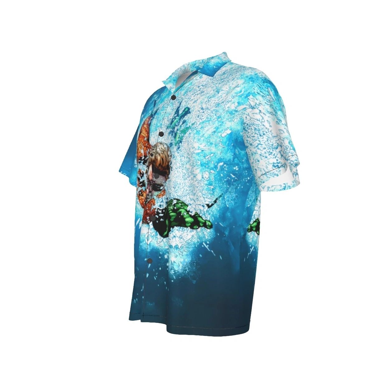 AQUAMAN UNDERWATER ALL OVER PRINT SHIRT AND TANK TOP