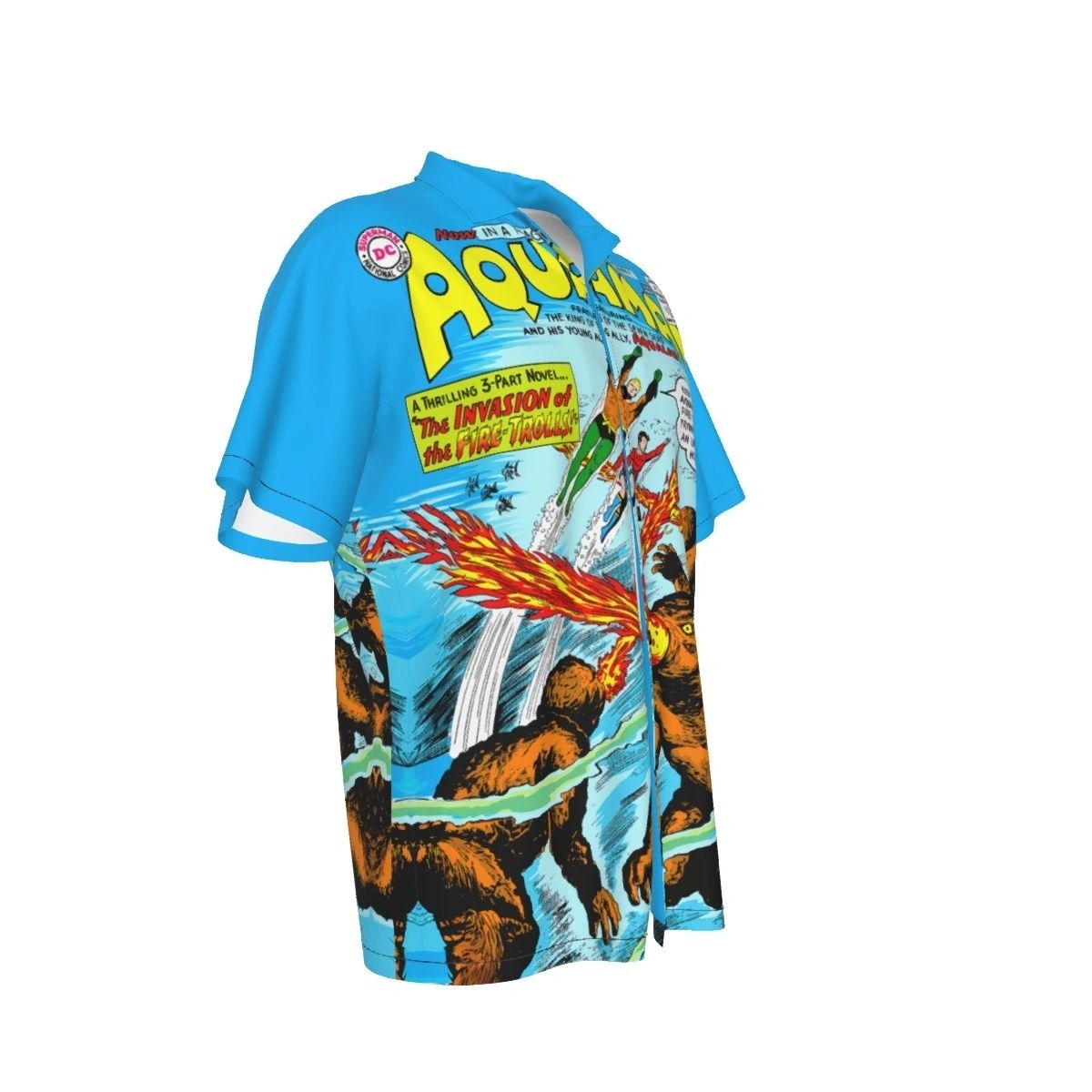 AQUAMAN 1 ALL OVER PRINT SHIRT AND TANK TOP