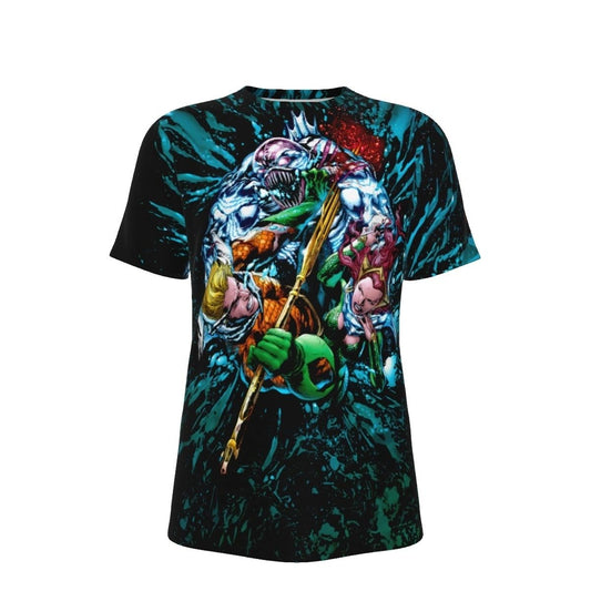 AQUAMAN 4 ALL OVER PRINT SHIRT AND TANK TOP - MERA