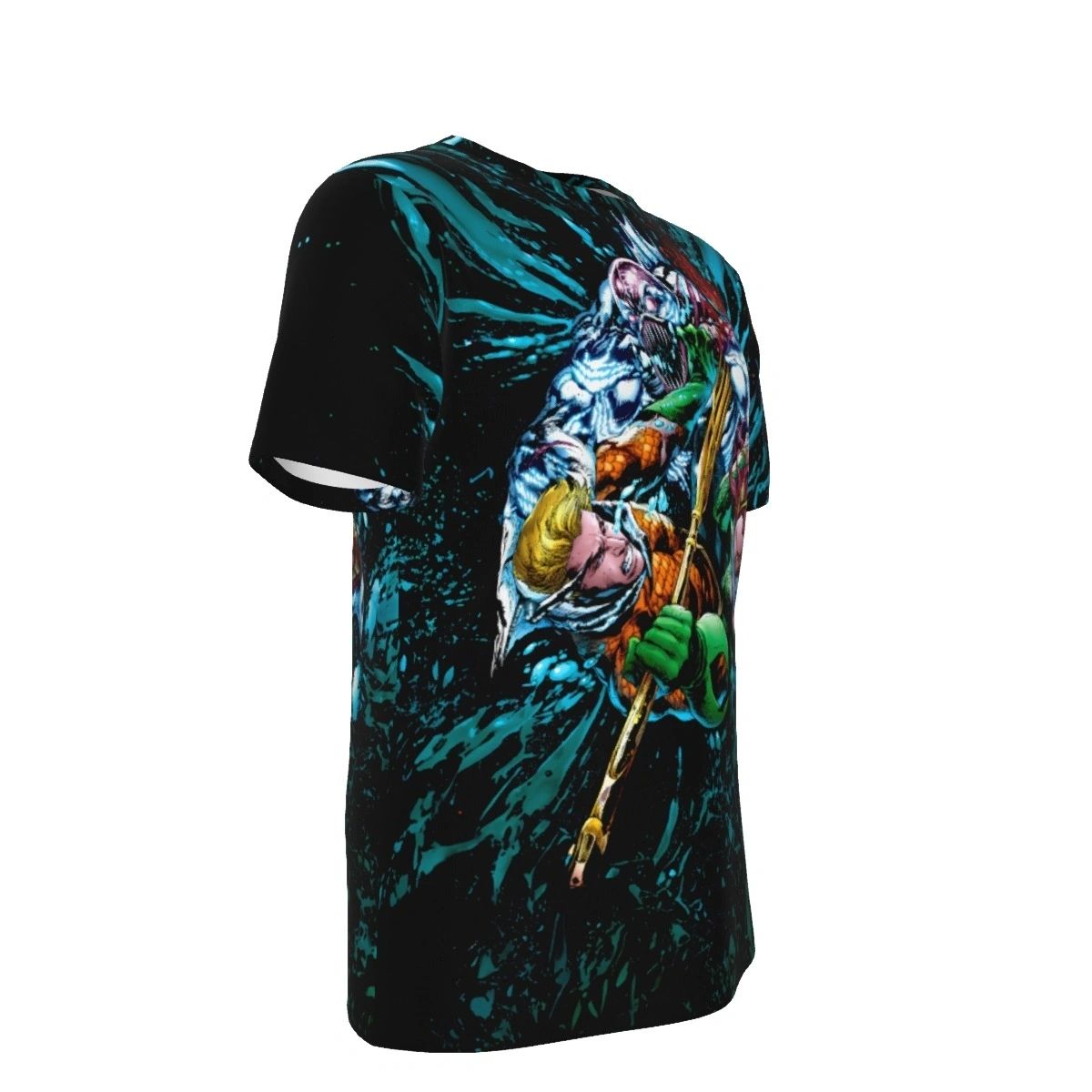 AQUAMAN 4 ALL OVER PRINT SHIRT AND TANK TOP - MERA