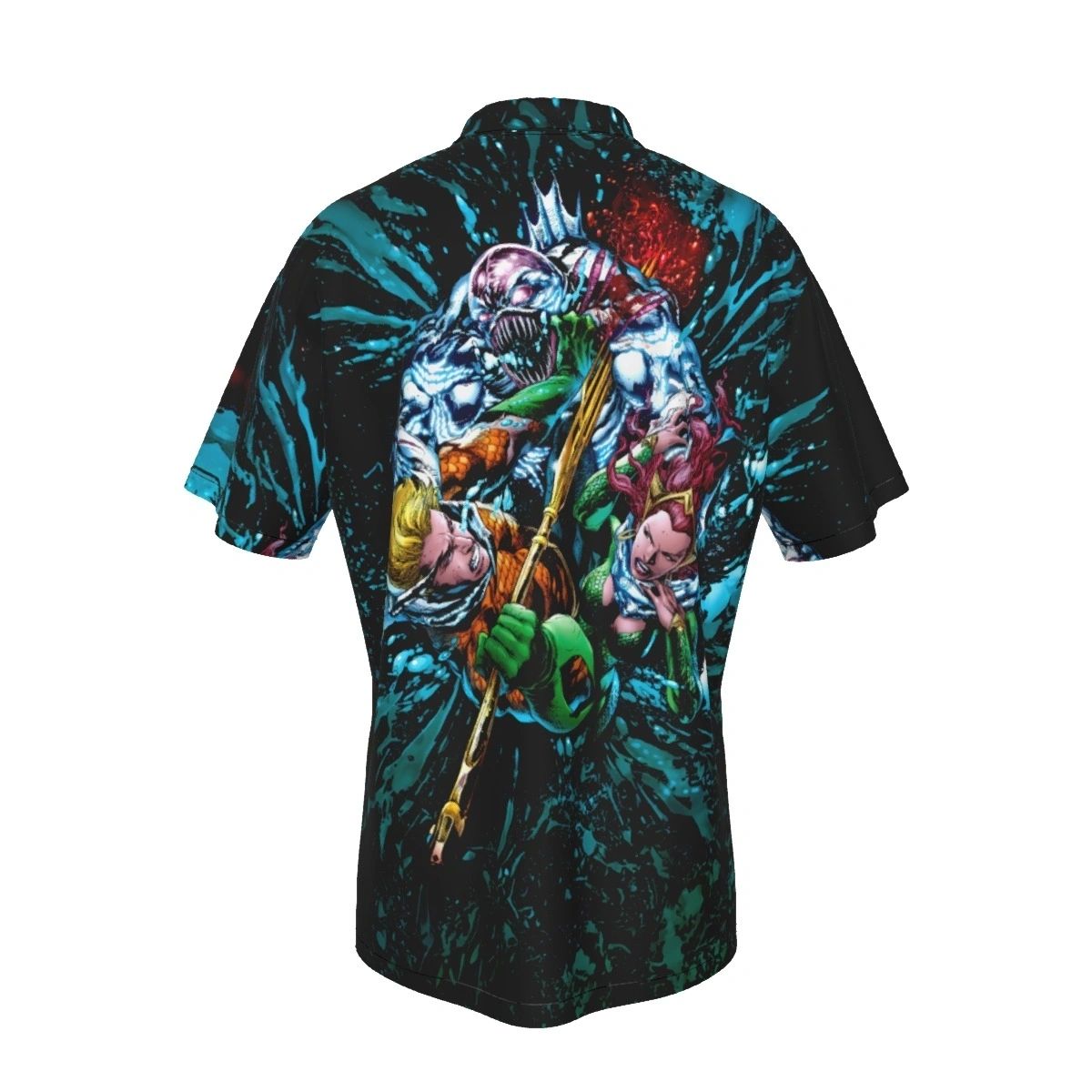 AQUAMAN 4 ALL OVER PRINT SHIRT AND TANK TOP - MERA