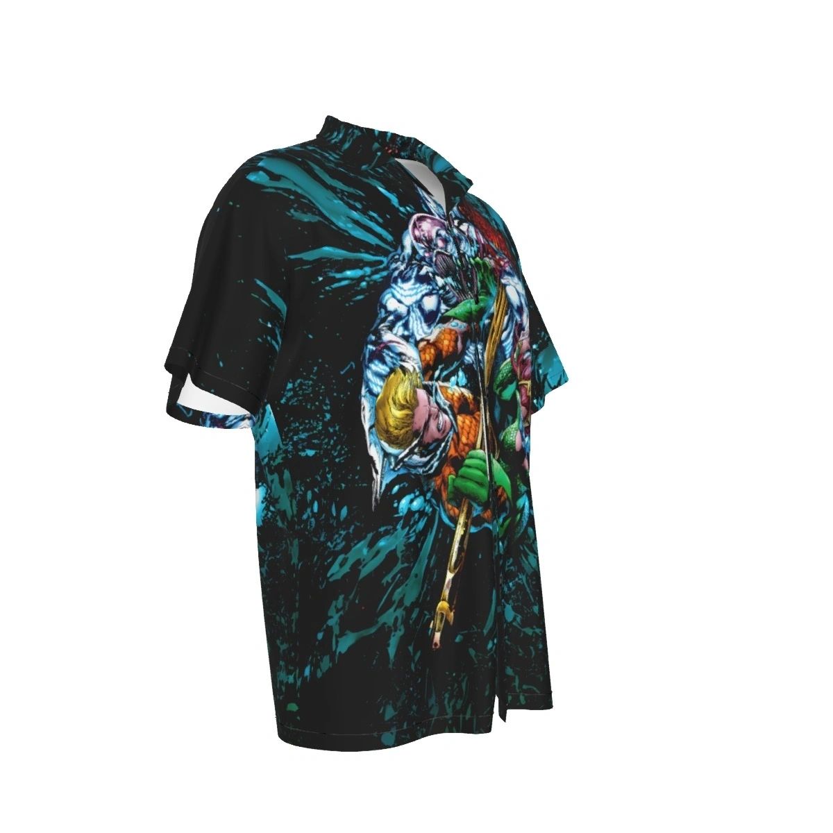 AQUAMAN 4 ALL OVER PRINT SHIRT AND TANK TOP - MERA