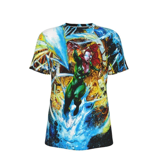 AQUAMAN 6 V7 ALL OVER PRINT SHIRT AND TANK TOP - MERA