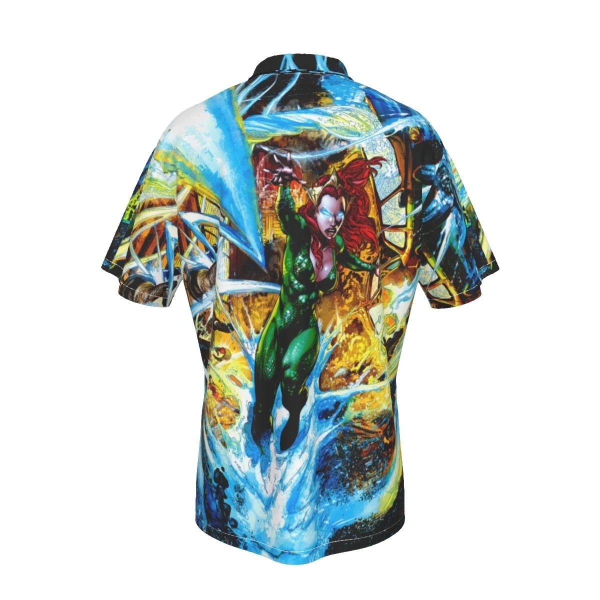 AQUAMAN 6 V7 ALL OVER PRINT SHIRT AND TANK TOP - MERA